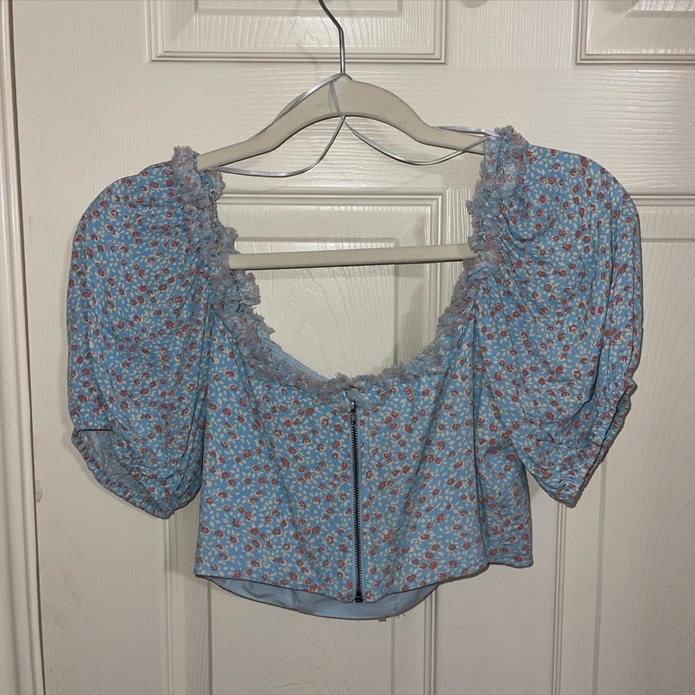 American Threads Crop Top - Picture 4 of 4